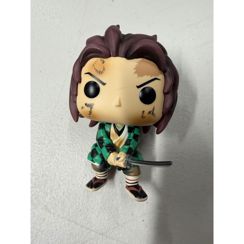 Funko Pop Demon Slayer Tanjiro Kamado Vinyl Figure Anime Collectible Loose